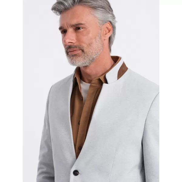  Jacke OMBRE OM-BLZB-0131 GRAUE MELANGE 