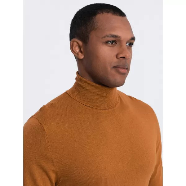 Herrenpullover OMBRE OM-SWTN-0101 KAMEL 