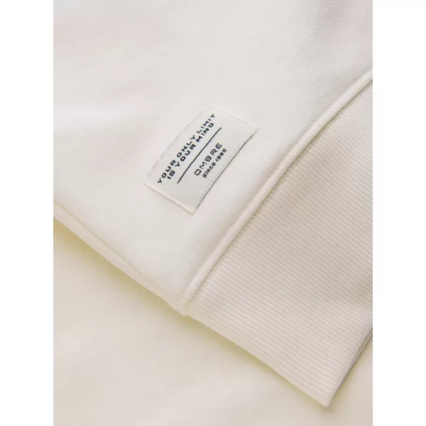  Herren -Sweatshirt OMBRE OM-SSBN-0175 CREME 