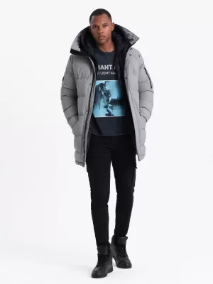 Jacke OMBRE OM-JALJ-0201 GRAU