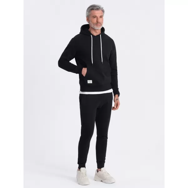  Herren -Sweatshirt OMBRE OM-SSBN-0177 SCHWARZ 