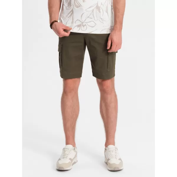  Shorts OMBRE OM-SRCG-0133 DUNKLE OLIVE 