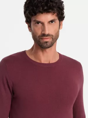 Herrenpullover OMBRE OM-SWBS-0106 BURGUND