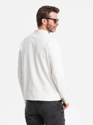Hemd OMBRE OM-POLS-0130 WEIß