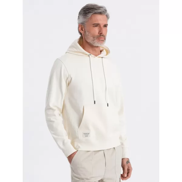  Herren -Sweatshirt OMBRE OM-SSBN-0177 CREME 
