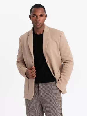 Jacke OMBRE OM-BLZB-0133 HELLBRAUN