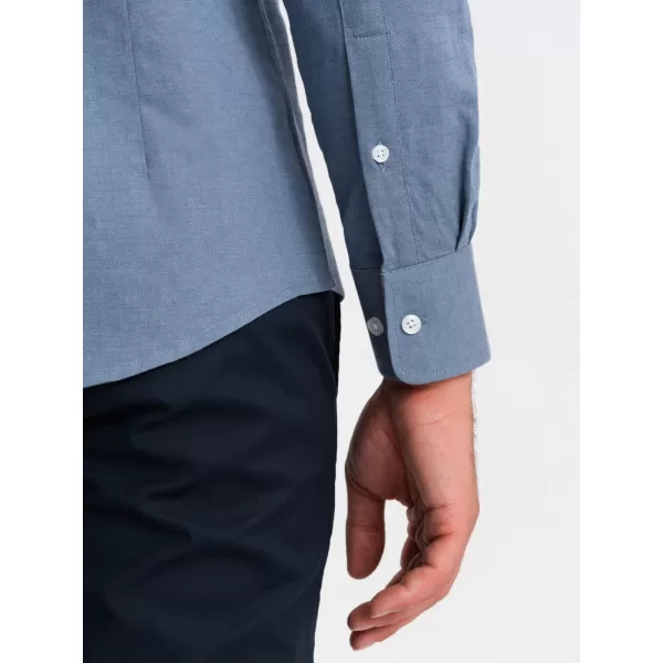  Hemd OMBRE OM-SHCS-0174 BLAU 