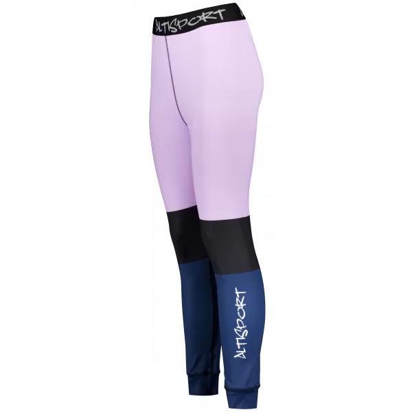  Frauenfunktionelle Thermohosen Prämie ALTISPORT VOJ/ALW051TER02 VIOLETT/BLAU 