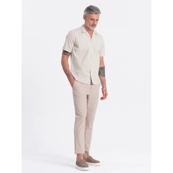  Hemd OMBRE OM-SHSS-0168 CREME 