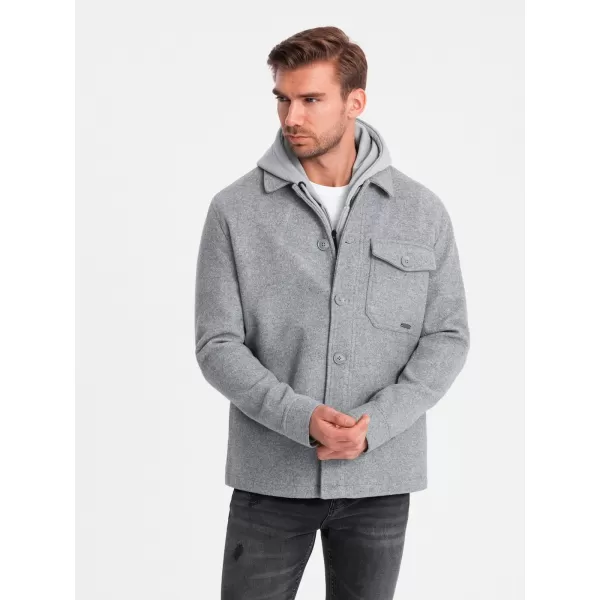  Jacke OMBRE OM-JANP-0199 GRAU 