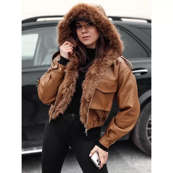  Damenjacke DSTREET SOFTREBEL TY4761 KARAMELL 
