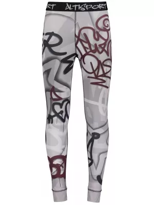 Die funktionelle Thermohosen für Männer Premium ALTISPORT VOJ/ALM054TER02 DUNKELGRAU