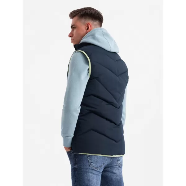  Weste OMBRE OM-JAVJ-0210 MARINEBLAU 