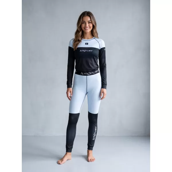  Frauenfunktionelle Thermohosen Prämie ALTISPORT VOJ/ALW051TER02 HIMMLISCH BLAU 
