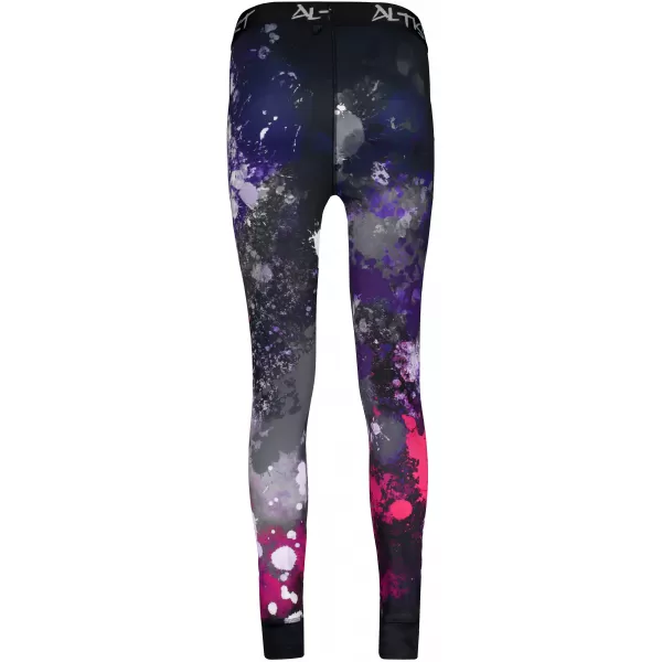  Frauenfunktionelle Thermohosen Prämie ALTISPORT VOJ/ALW055TER02 SCHWARZ -PINK 