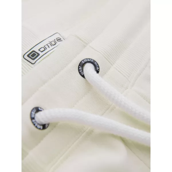  Herren -Traursanzüge OMBRE OM-PABS-0173 CREME 