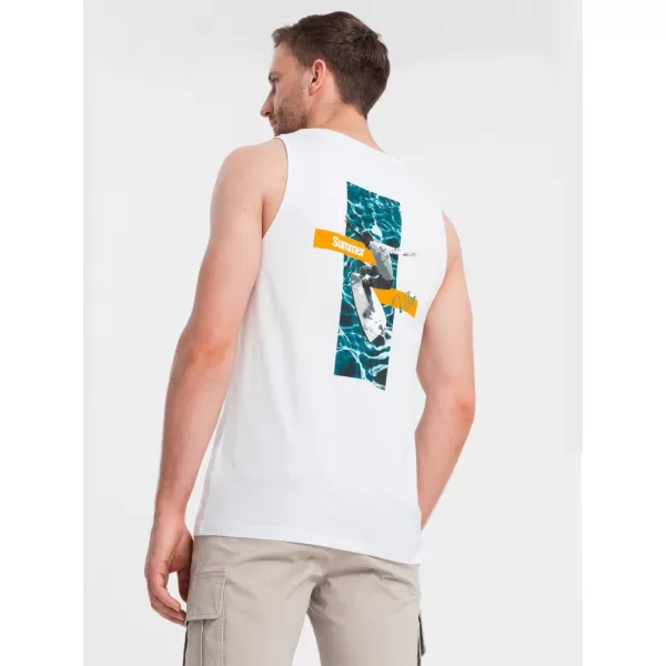  Tanktop OMBRE OM-TSTT-0191 WEIß 