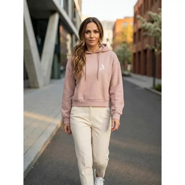 Frauen Sweatshirt aus Bio -Baumwolle ALTISPORT BYB/ALW002BY183 ALT -PINK 