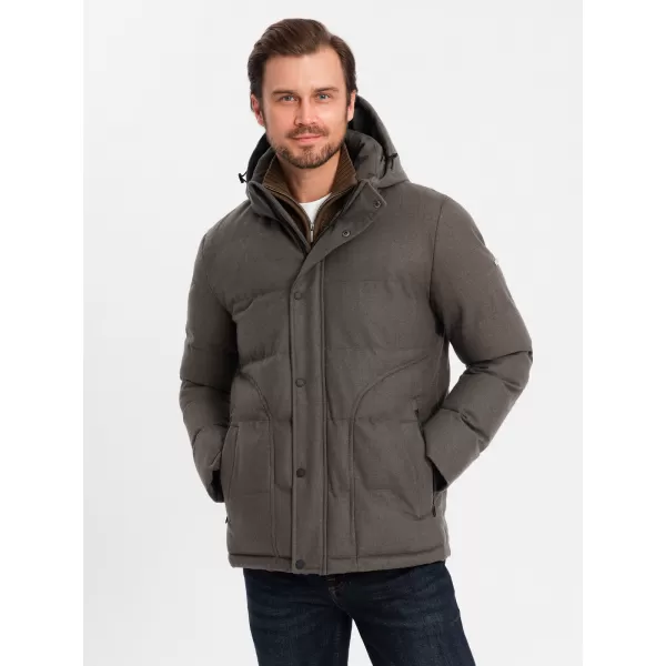  Jacke OMBRE OM-JAHP-0203 OLIVE 