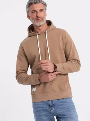 Herren -Sweatshirt OMBRE OM-SSBN-0177 BRAUN