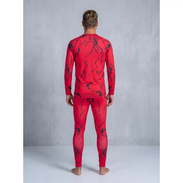  Die funktionelle Thermohosen für Männer Premium ALTISPORT VOJ/ALM052TER02 ROT 