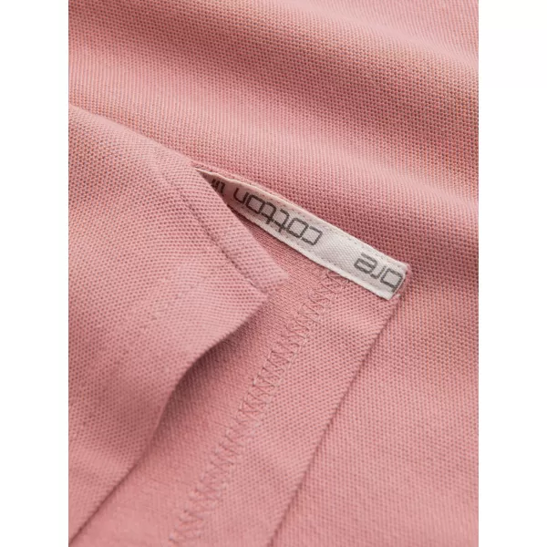  Herren t -Shirt mit einem Kragen OMBRE OM-POBS-0100 DUNKELROSA 