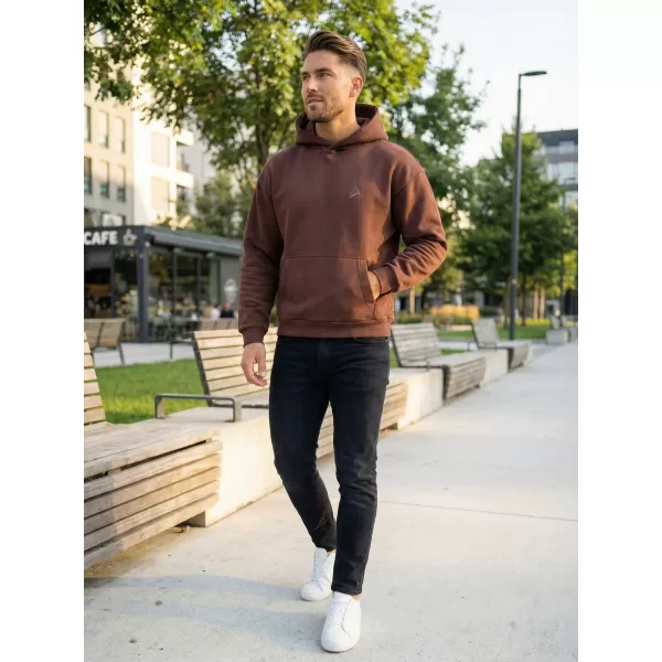  Herren -Sweatshirt ALTISPORT BYB/ALM002BY284 SCHOKOLADE 