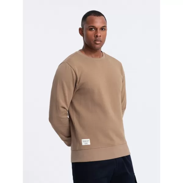  Herren -Sweatshirt OMBRE OM-SSBN-0175 BRAUN 