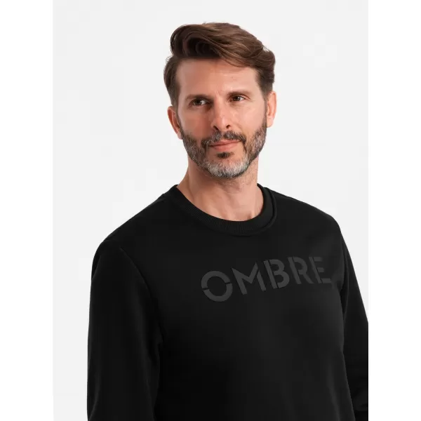  Herren -Sweatshirt OMBRE OM-SSPS-0181 SCHWARZ 