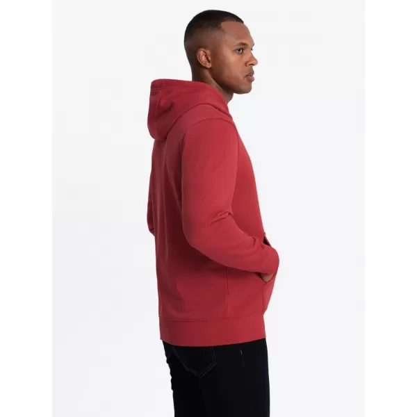  Herren Sweatshirt OMBRE OM-SSNZ-0144 ROT 
