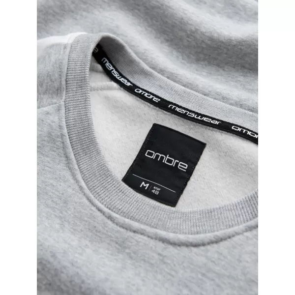  Herren -Sweatshirt OMBRE OM-SSNZ-22FW-003 GRAU 