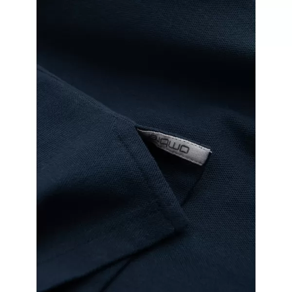  Herren t -Shirt mit einem Kragen OMBRE OM-POBS-0100 MARINEBLAU 