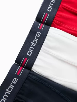 Shorts OMBRE OM-UNBO-0109 3 PACK MIX WEIß