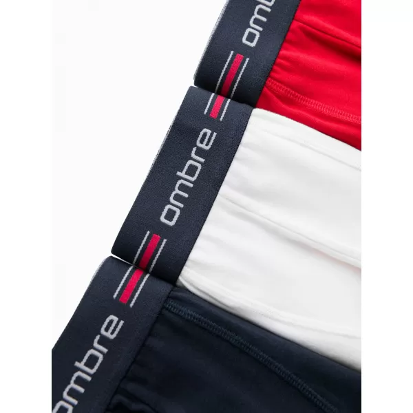  Shorts OMBRE OM-UNBO-0109 3 PACK MIX WEIß 