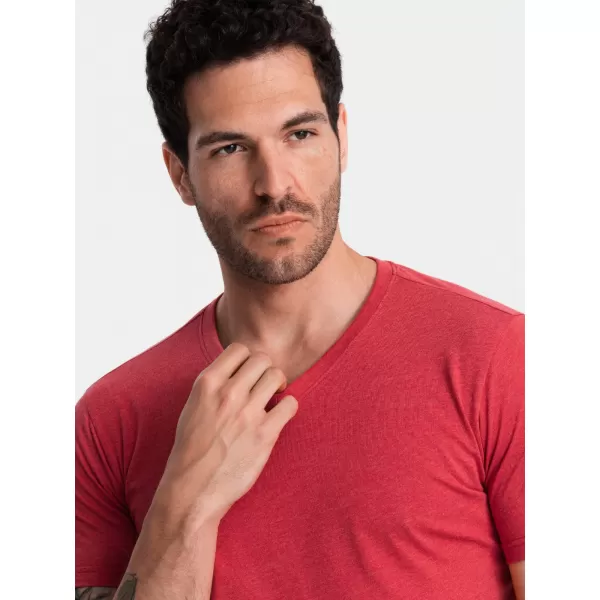  Hemd OMBRE OM-TSBS-0145 ROTE MELANGE 