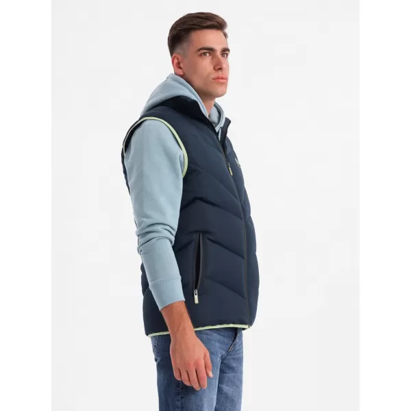 Weste OMBRE OM-JAVJ-0210 MARINEBLAU 
