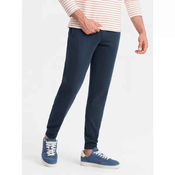  Herren -Traursanzüge OMBRE OM-PABS-0174 MARINEBLAU 