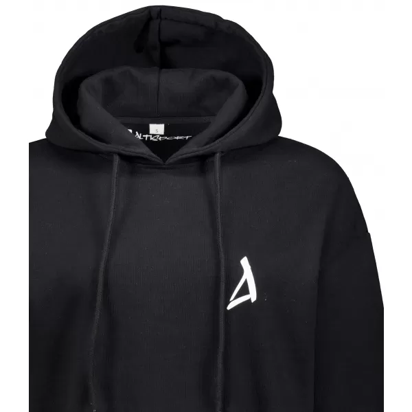  Frauen Sweatshirt aus Bio -Baumwolle ALTISPORT BYB/ALW002BY183 SCHWARZ 