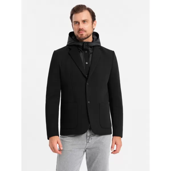  Jacke OMBRE OM-BLZB-0133 SCHWARZ 