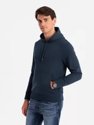 Herren Sweatshirt OMBRE OM-SSBN-0161 MARINEBLAU
