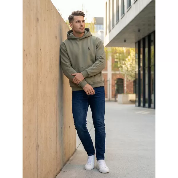  Herren -Sweatshirt ALTISPORT BYB/ALM002BY284 OLIVE 