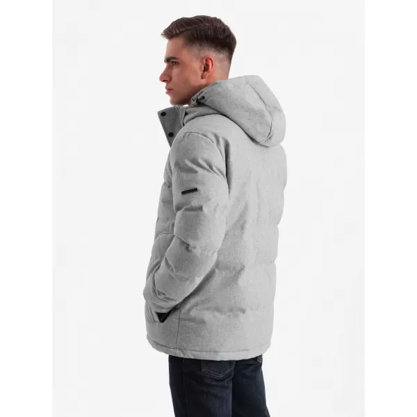  Jacke OMBRE OM-JAHP-0203 GRAUE MELANGE 