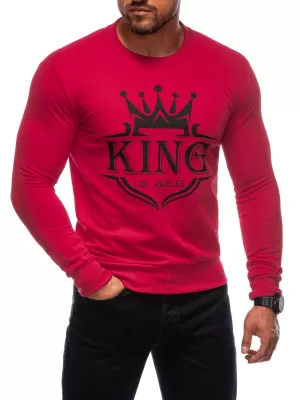 Herren -Sweatshirt EDOTI B1680 ROT