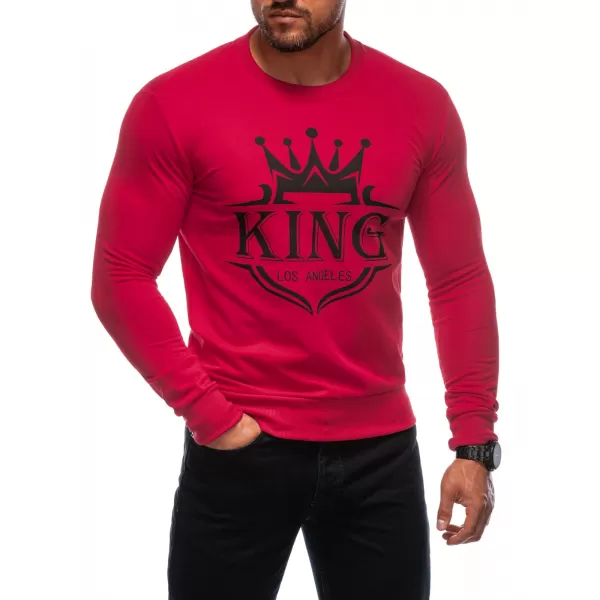  Herren -Sweatshirt EDOTI B1680 ROT 