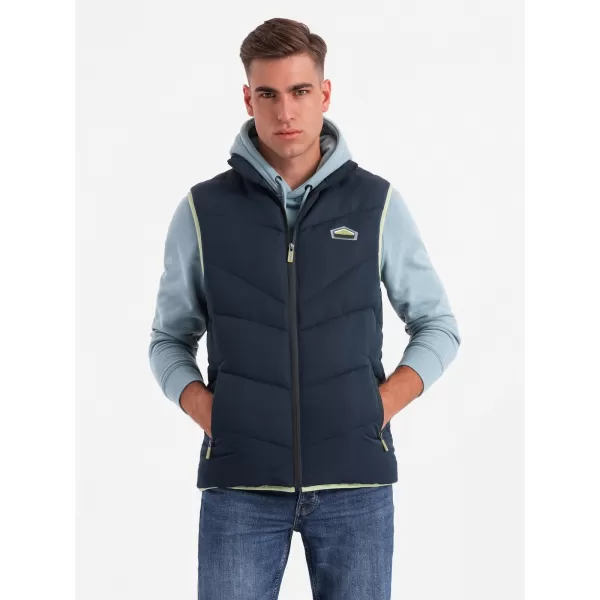  Weste OMBRE OM-JAVJ-0210 MARINEBLAU 