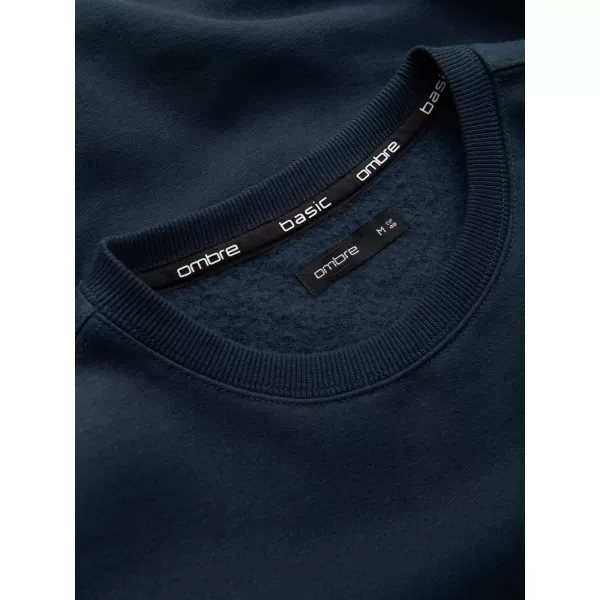  Herren Sweatshirt OMBRE OM-SSBN-0159 MARINEBLAU 