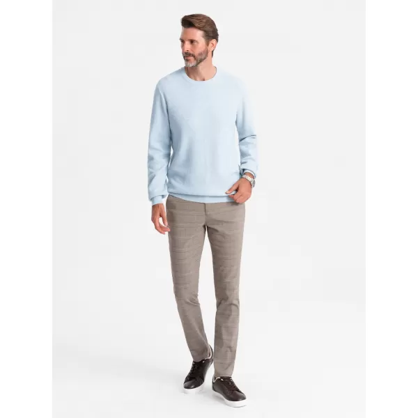  Herrenpullover OMBRE OM-SWSW-0142 BLAU 