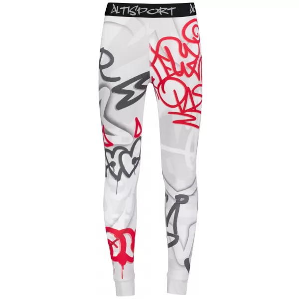  Die funktionelle Thermohosen für Männer Premium ALTISPORT VOJ/ALM054TER02 GRAU -RED 