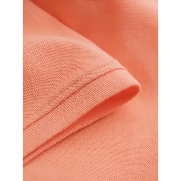 Herren t -Shirt mit einem Kragen OMBRE OM-POBS-0100 PFIRSICH 