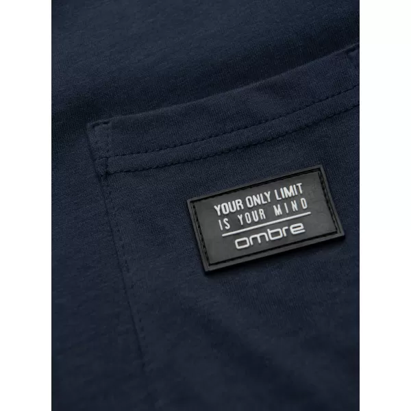  Hemd OMBRE OM-TSCT-0109 MARINEBLAU 